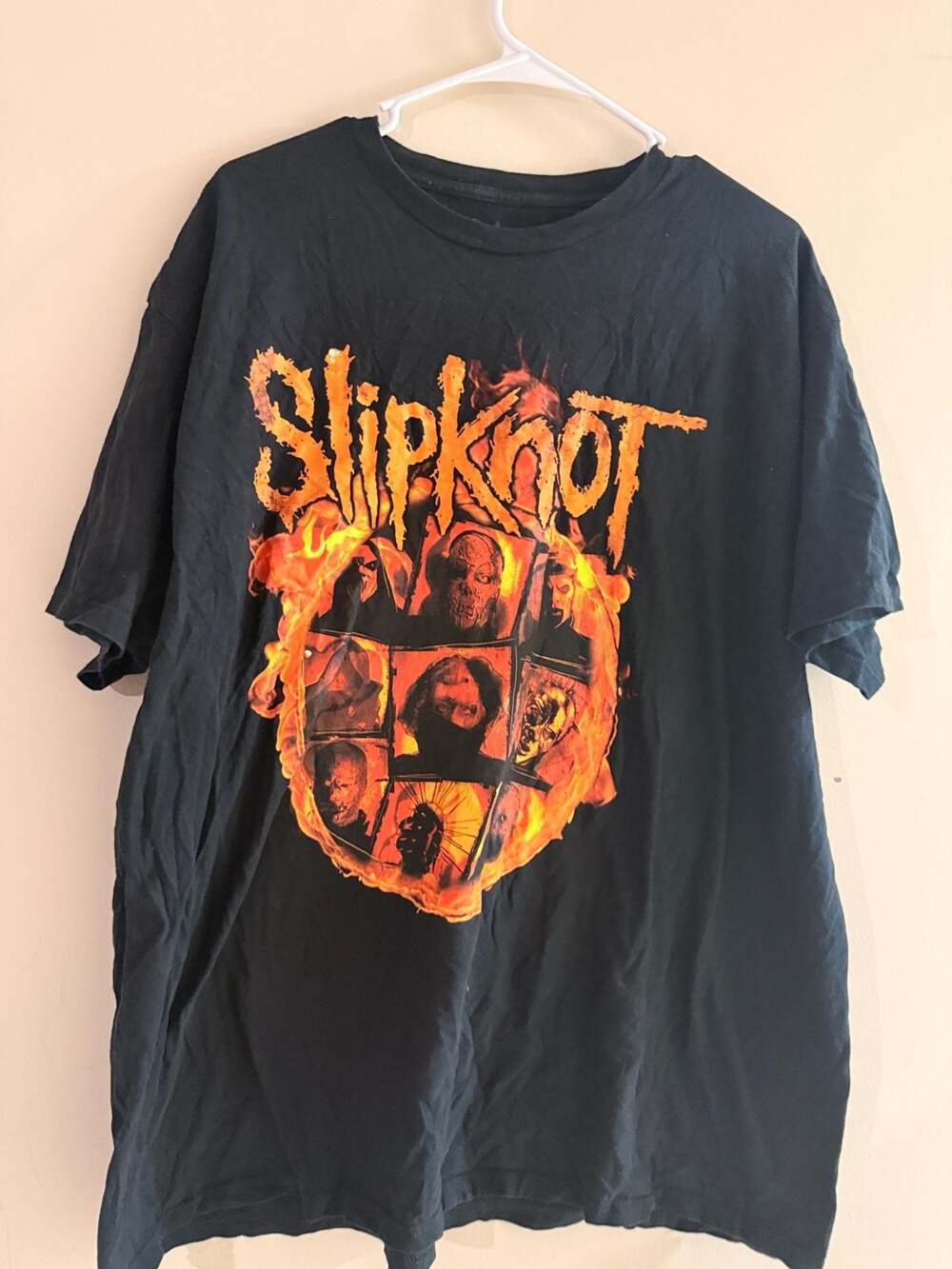 Slipknot We Are Not Your Kind Fire Graphic Band T-Shirt XXL